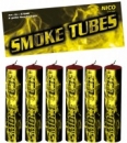 Smoke Tubes, gelb, 6er-Btl., KAT T1